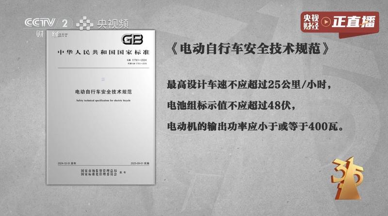 央视3·15晚会直击；电动自行车超速隐患；租赁市场乱象何时休
